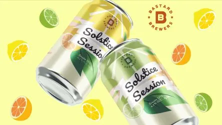 Aperçu de mon projet en infographie sur le rendu de mon design pour Bastard Brewers